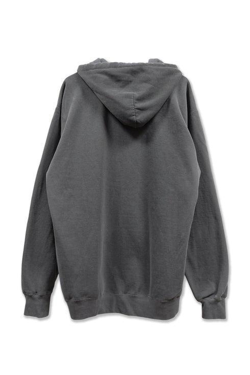 LOGO WASHED HOODIE -CHARCOAL- *Last1